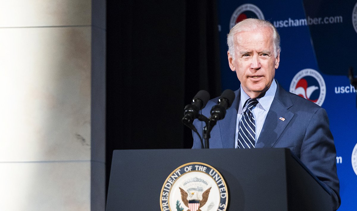 US Vice President Joe Biden  Photo Ludo Segers