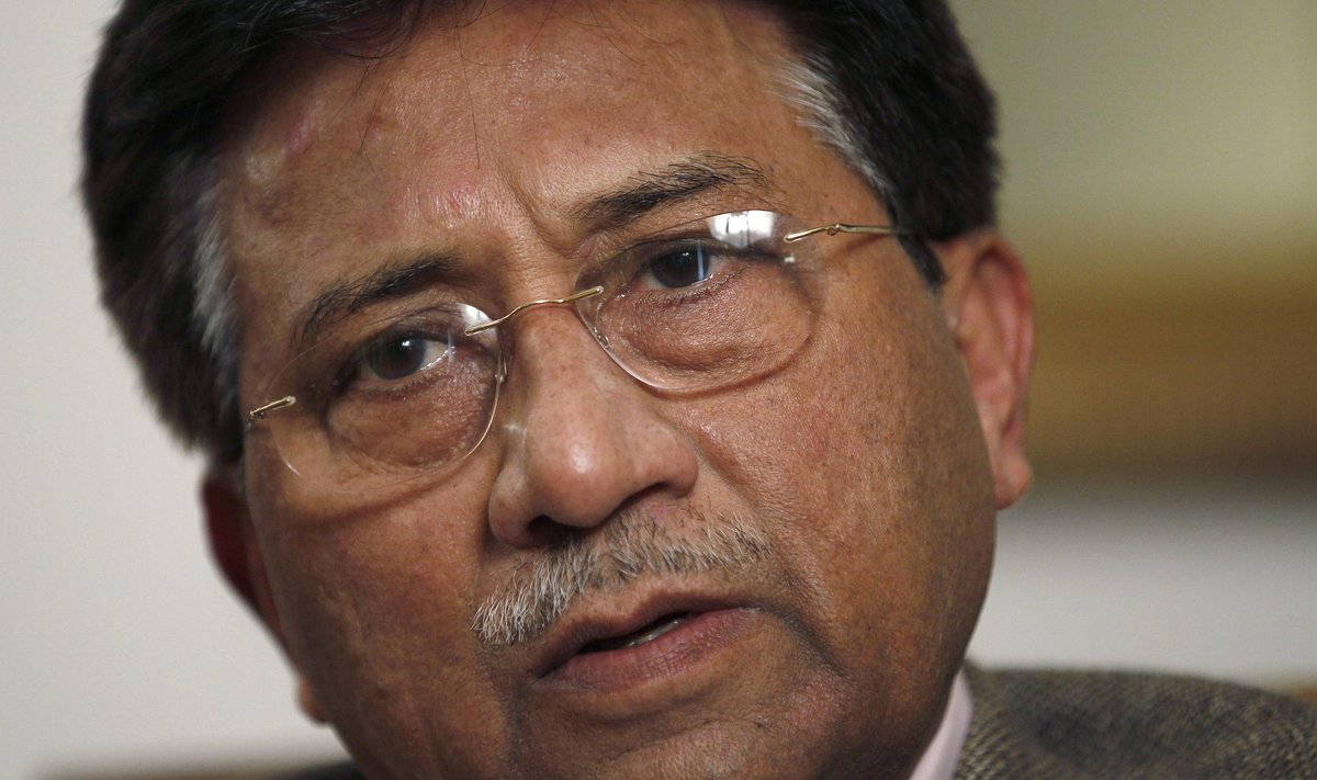 Buvęs Pakistano prezidentas Pervezas Musharrafas
