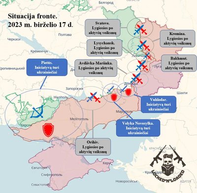 „Locked N‘ Loaded“ karo Ukrainoje savaitės apžvalga