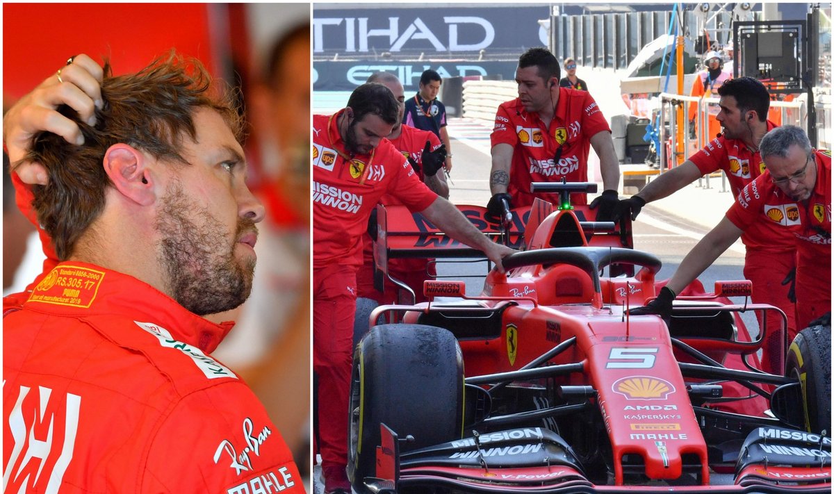 Sebastianas Vettelis, "Ferrari"