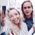 Anžela Adamovič savo naujagimiui sukūrė viešą paskyrą „Instagram“