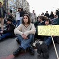 Belgrade – protestai prieš rinkimų rezultatus: studentai pradėjo blokadą