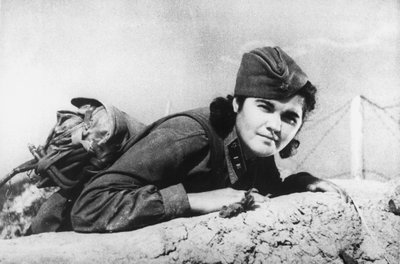 Valia Mosilkina, Leningrado frontas, 1942-ieji