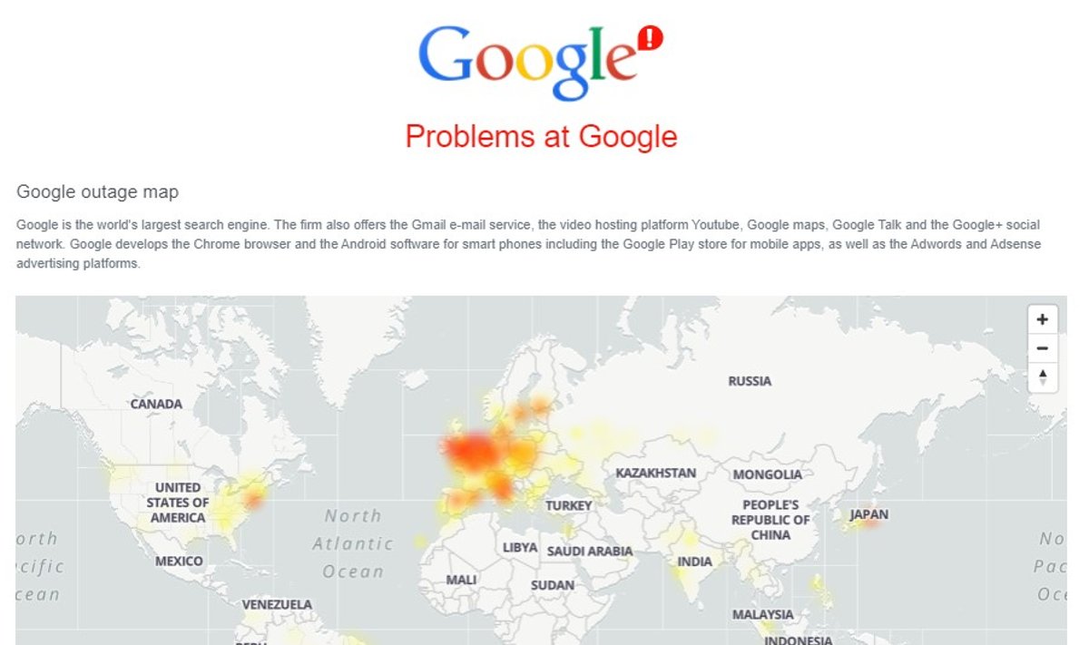 Problemos su „Google“ produktais