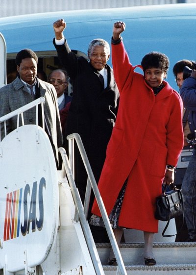 Nelsonas Mandela ir Winnie Mandela