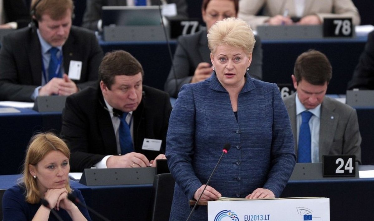 Dalia Grybauskaitė Europos Parlamente