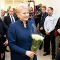 Prezidentės Dalios Grybauskaitės brifingo transliacija