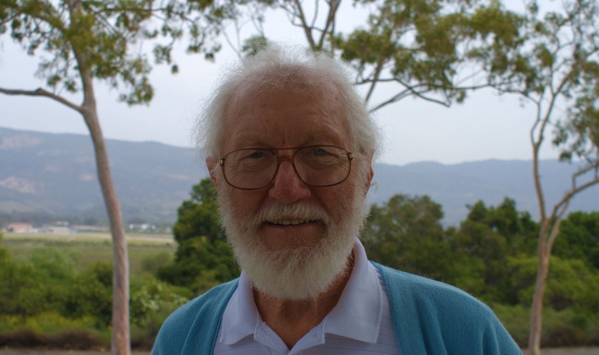 Prof. Herbertas Kroemeris Kalifornijos Universitete Santa Barbaroje 2014-aisias metais. Audriaus Alkausko nuotrauka specialiai DELFI