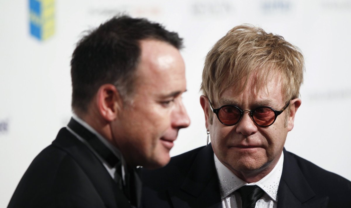 Eltonas Johnas ir Davidas Furnishas