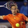 ATP serijos Marselio vyrų teniso turnyro ketvirtfinalyje - ukrainietis bei korto šeimininkas