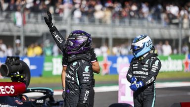 Meksikoje iš pirmos eilės lenktynes pradės „Mercedes“ pilotai