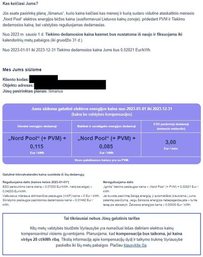 Ignitis siūlymas dėl „Išmanaus“ plano