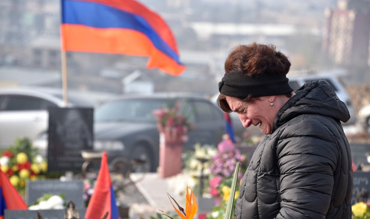 Armėnija skelbs gedulą dėl žuvusiųjų per kovas Kalnų Karabache