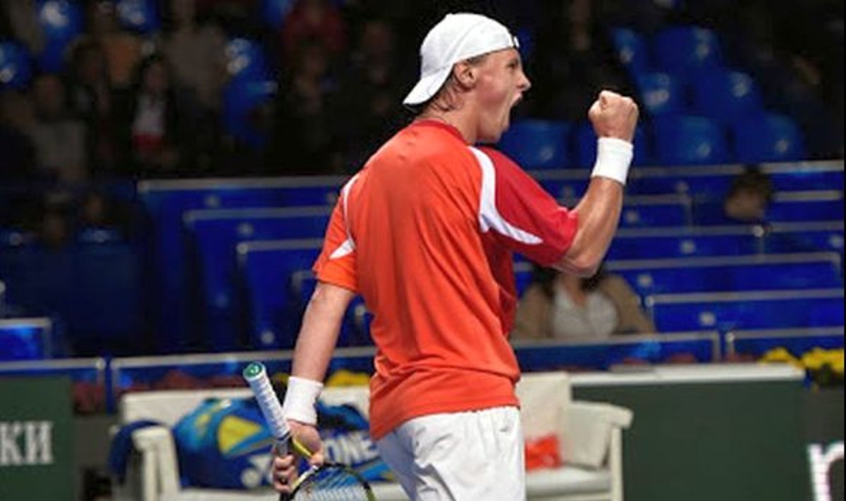 Ričardas Berankis (kremlincup.ru nuotr.)