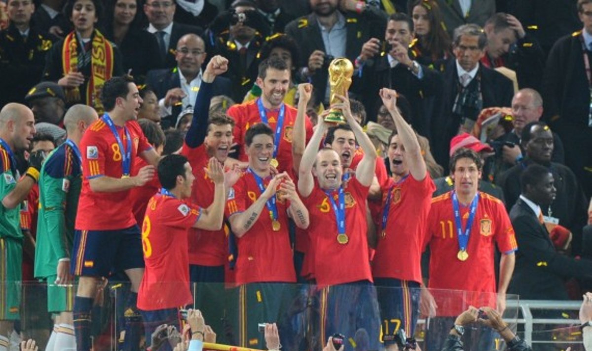 Ispanijos futbolininkai – pasaulio čempionai