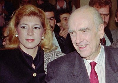 Dimitra Liani ir Andreas Papandreou