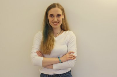 Studentė Fausta Roznytė.