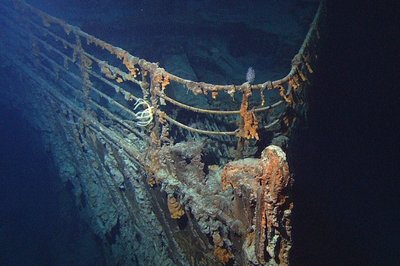 Titaniko nuolaužos. NOAA/IFE/URI nuotr.