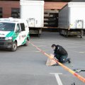 Didelis sujudimas Vilniaus prekybos centro aikštelėje: į BMW automobilį įmestas įtartinas daiktas sprogo