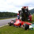 F. Alonso: avariją sukėlė K. Raikkonenas