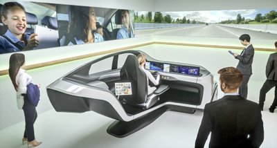 Ateities automobilio simuliatorius