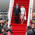 Kinijos prezidentas atvyko į Honkongą istorinio vizito