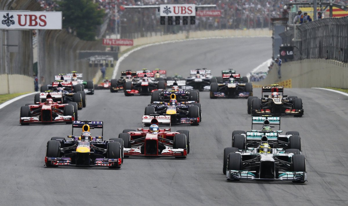 Brazilijos GP lenktynės 