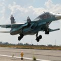 Vaizdo įraše - Rusijos kariai palieka oro bazę Sirijoje