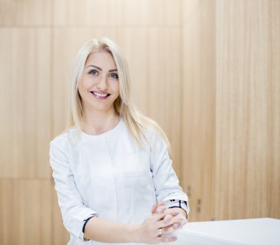 Gydytoja dermatovenerologė Ieva Turskė.