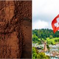 Saldus stebuklas Šveicarijos miestelyje: iš dangaus ėmė snigti šokolado pudra