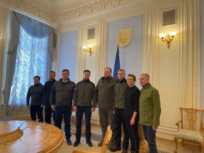 Seimo nariai susitiko su Ruslanu Stefančuku