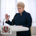Grybauskaitė: oficialaus popiežiaus vizito patvirtinimo laukiama gruodį