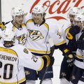 Absoliučiais NHL pirmenybių lyderiais tapo Nešvilio „Predators“ ledo ritulininkai