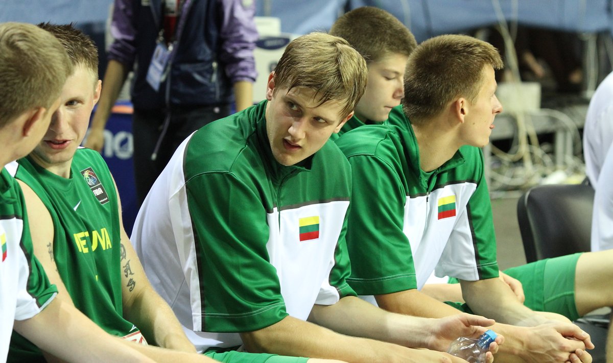 Lietuvos ir Egipto U-19 krepšinio rinktinių mačas