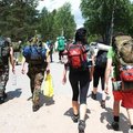 „Misijos Sibiras” pretendentams – 53 km išbandymas pėsčiomis klampiais Dzūkijos miškais