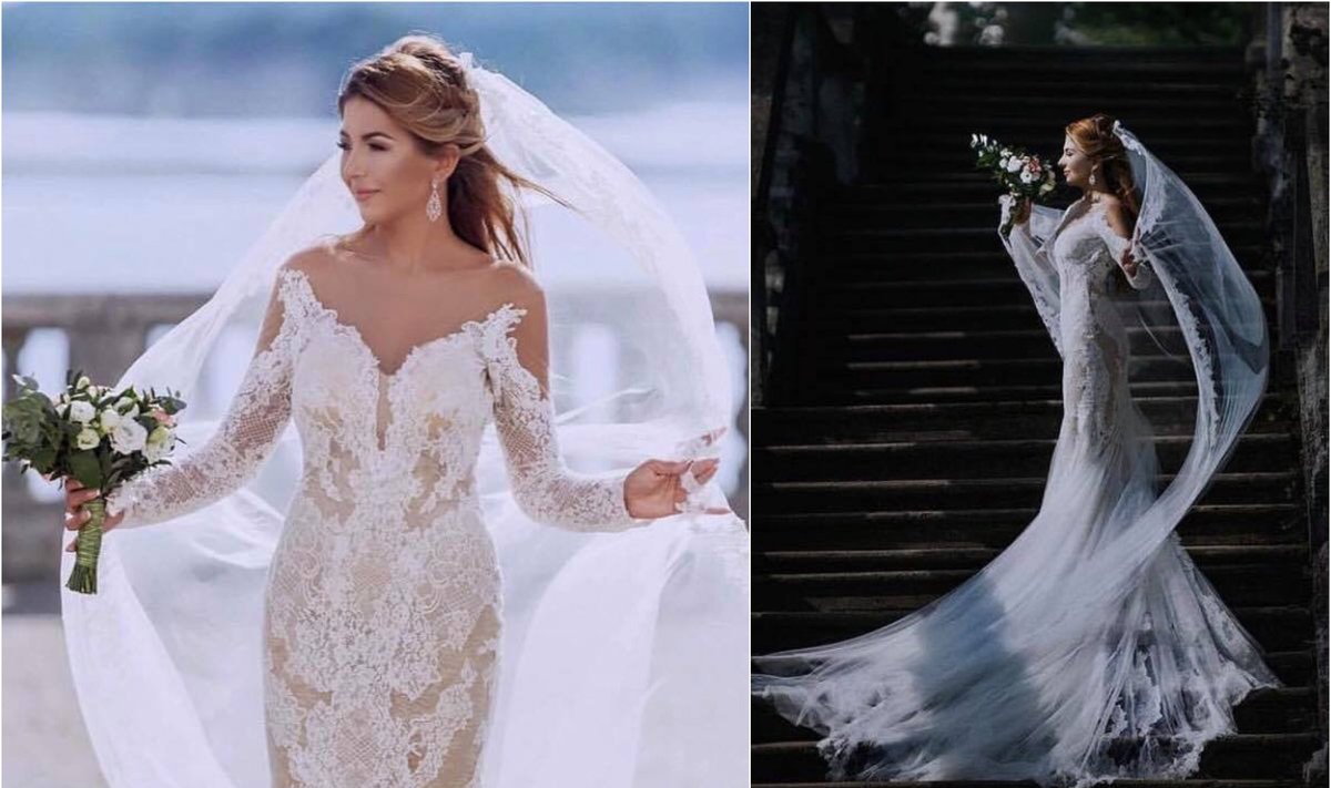 Sofio Gelašvili parduoda vestuvinę suknelę