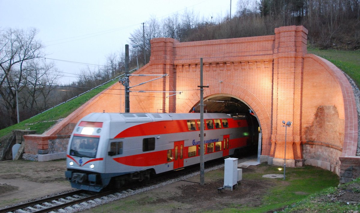 Kauno geležinkelio tunelis  (Lietuvos geležinkelių muziejaus nuotr.)