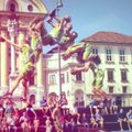 Eurobasket 2013 sostinę Liublianą džiugina krepšinio akrobatų pasirodymai