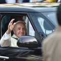 Per popiežiaus vizitą Vilniuje Senamiestyje ir jo prieigose bus draudžiamas eismas