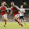 „Arsenal“ ekipa iš Anglijos lygos taurės turnyro eliminavo „Tottenham“ klubą