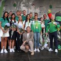 Kaunas pagerbė grįžusius olimpiečius