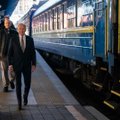 Lenkijos prezidentas: Bidenas į Kyjivą vyko ne šarvuotu traukiniu