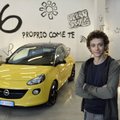 Motociklininkas V. Rossi tapo „Opel Adam” ambasadoriumi