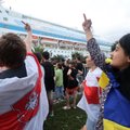Sakartvelo teismas skyrė baudą ukrainietei, dalyvavusiai protesto akcijoje prieš Rusijos kruizinį laivą