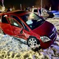 Skaudi avarija Vilniuje: sužeista moteris ir 2 vaikai