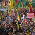 „Hezbollah“ vadovas kreipėsi į protestuotojus Beirute