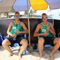 Lietuvos paplūdimio tinklininkai nugalėjo olimpinių žaidynių penktosios vietos laimėtojus