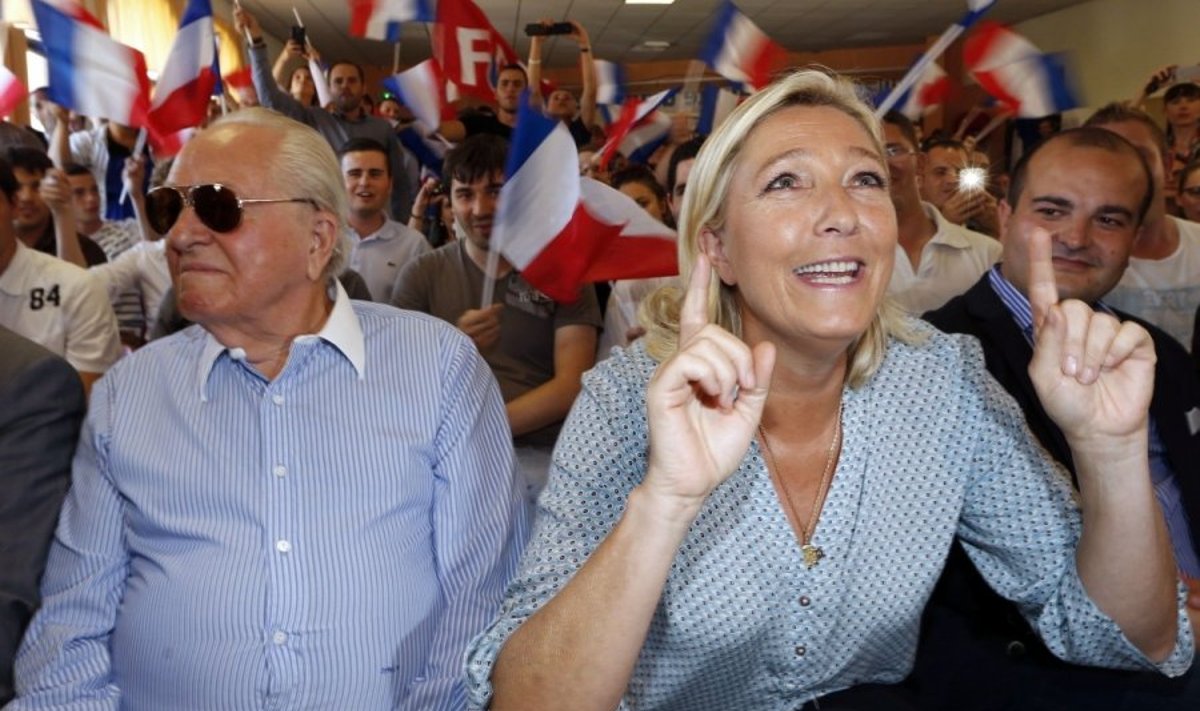 Jeanas Marie Le Penas, Marine Le Pen