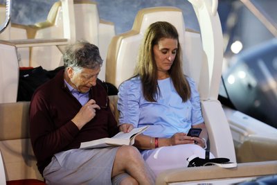 Billas Gatesas ir Melinda Gates