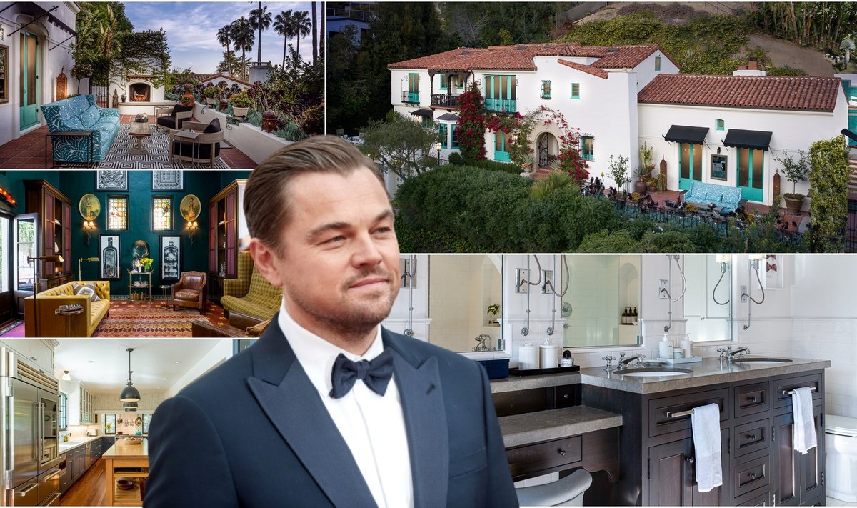 Leonardo DiCaprio įsigyta vila/ Foto: Vida Press, TopTenRealEstateDeals.com
